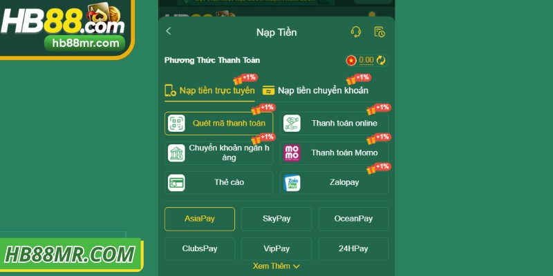 Phương thức thanh toán đảm bảo giao dịch nhanh, chính xác